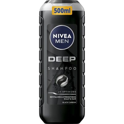 Nivea Revitalizační šampon pro mastné vlasy a vlasovou pokožku Men (Deep Shampoo) 500 ml Nivea Revitalizační šampon pro mastné vlasy a vlasovou pokožku Men (Deep Shampoo) 500 ml