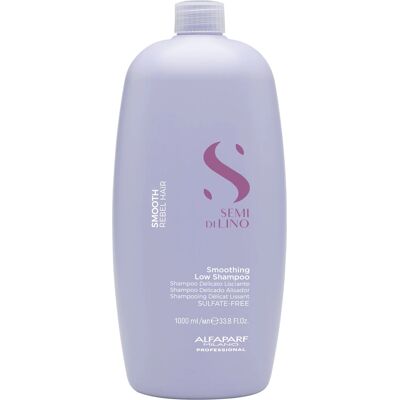 Alfaparf Milano Uhlazující šampon pro nepoddajné vlasy Semi Di Lino Smooth (Smoothing Low Shampoo) 1000 ml Alfaparf Milano Uhlazující šampon pro nepoddajné vlasy Semi Di Lino Smooth (Smoothing Low Shampoo) 1000 ml