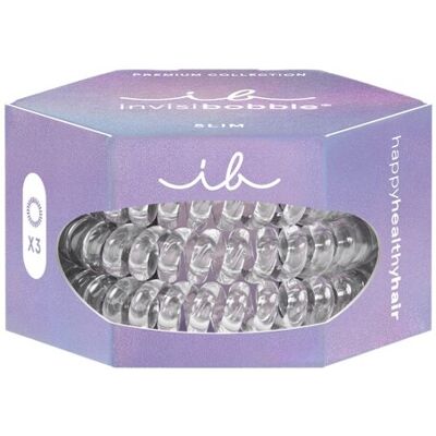 invisibobble Slim Premium Gumičky na vlasy Křišťálově průhledné - Typ vlasů invisibobble Slim Premium Gumičky na vlasy Křišťálově průhledné - Typ vlasů