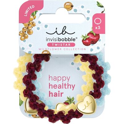 Invisibobble Gumička do vlasů Twistar Wildflower Cherry Twist 3 ks Invisibobble Gumička do vlasů Twistar Wildflower Cherry Twist 3 ks