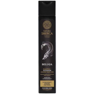 Natura Siberica Beluga Šampon - Aktivátor růstu vlasů pro muže 250ml Natura Siberica Beluga Šampon - Aktivátor růstu vlasů pro muže 250ml