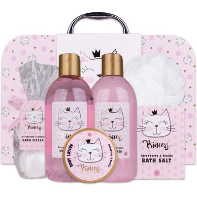 Accentra Dárková sada v papírovém kufříku Princess Kitty Accentra Dárková sada v papírovém kufříku Princess Kitty