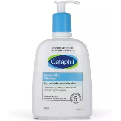 Cetaphil Jemný Čisticí Přípravek - 500ml - Suchá a Citlivá Pokožka Cetaphil Jemný Čisticí Přípravek - 500ml - Suchá a Citlivá Pokožka