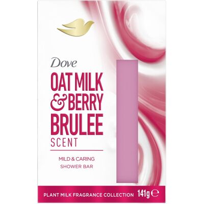 Dove Krémová tableta Ovesné mléko a Berry Bruleé 141 g Dove Krémová tableta Ovesné mléko a Berry Bruleé 141 g
