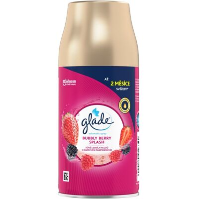 Glade Náplň do osvěžovače vzduchu Bubble Berry Splash Automatic Spray 269 ml Glade Náplň do osvěžovače vzduchu Bubble Berry Splash Automatic Spray 269 ml