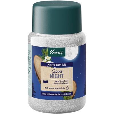 Kneipp Dobrá Noc koupelové soli - Uklidňující, Bohaté na minerály, Veganský, 500g Kneipp Dobrá Noc koupelové soli - Uklidňující, Bohaté na minerály, Veganský, 500g