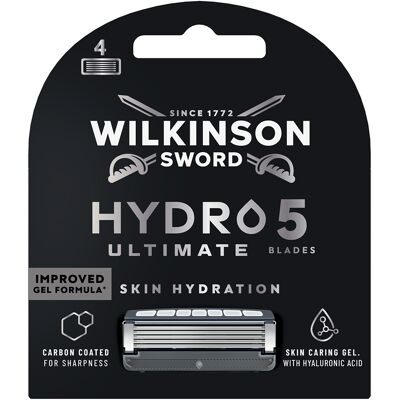 Wilkinson Sword Náhradní hlavice Hydro 5 Ultimate Skin Hydration 4 ks Wilkinson Sword Náhradní hlavice Hydro 5 Ultimate Skin Hydration 4 ks