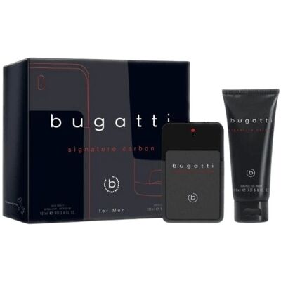 Bugatti Signature Carbon - EDT 100 ml + sprchový gel 200 ml Bugatti Signature Carbon - EDT 100 ml + sprchový gel 200 ml