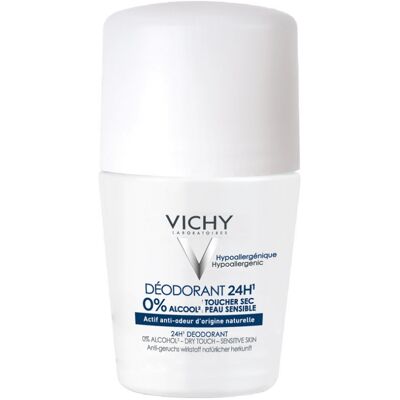 Vichy Kuličkový deodorant pro citlivou pokožku 50 ml Vichy Kuličkový deodorant pro citlivou pokožku 50 ml