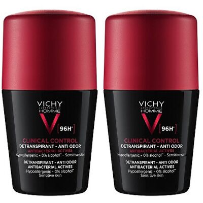 Vichy Homme Clinical Control 96H - 2x50ml Vichy Homme Clinical Control 96H - 2x50ml