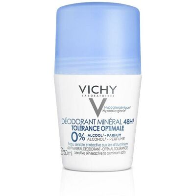 Vichy Minerální Deodorant Roll-On 48H Optimální Tolerance 50 ml Vichy Minerální Deodorant Roll-On 48H Optimální Tolerance 50 ml