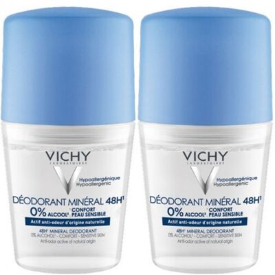 Vichy Minerální 48H Roll-On deodorant pro citlivou pokožku Vichy Minerální 48H Roll-On deodorant pro citlivou pokožku