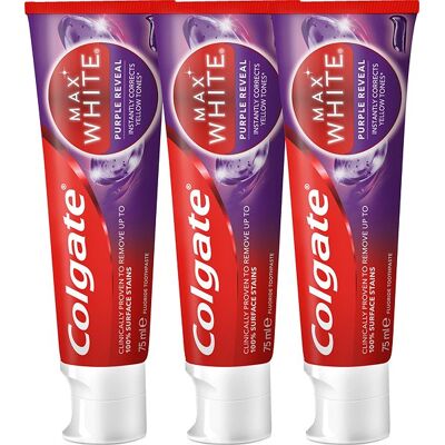 Colgate Max White Purple Reveal Zubní pasta - Zubní pasta Colgate Max White Purple Reveal Zubní pasta - Zubní pasta