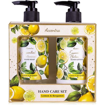 Accentra Dárková sada péče o ruce Lemon & Bergamot Essential Botanics Accentra Dárková sada péče o ruce Lemon & Bergamot Essential Botanics