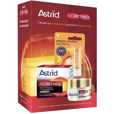Astrid Dárková sada péče o pleť Bioretinol Astrid Dárková sada péče o pleť Bioretinol