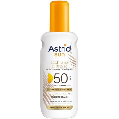 Astrid Bronz SPF 50 Sprej na opalování Astrid Bronz SPF 50 Sprej na opalování
