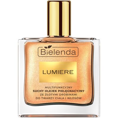 Bielenda Třpytivý suchý olej Dry Care Oil With Golden Particles 50 ml Bielenda Třpytivý suchý olej Dry Care Oil With Golden Particles 50 ml