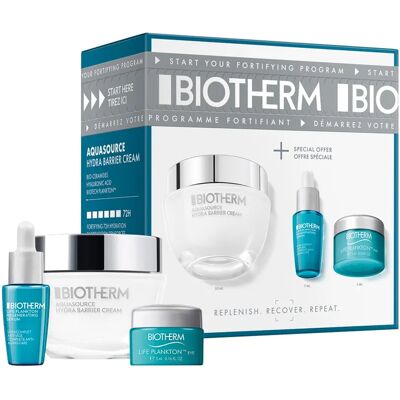 Sada krémů Hydrasource Hydra Barrier od Biotherm - Péče o Pleť Sada krémů Hydrasource Hydra Barrier od Biotherm - Péče o Pleť