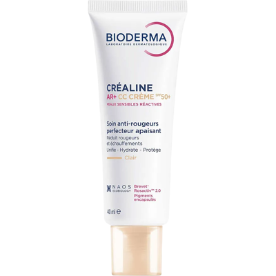 Bioderma Crealine AR+ CC Krém SPF50+ - Uklidňující, zjemňující péče Bioderma Crealine AR+ CC Krém SPF50+ - Uklidňující, zjemňující péče