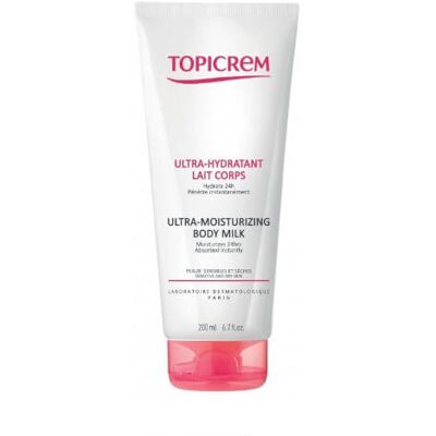 Topicrem Hydratační tělové mléko pro suchou a citlivou pokožku (Ultra-Moisturizing Body Milk) 200 ml Topicrem Hydratační tělové mléko pro suchou a citlivou pokožku (Ultra-Moisturizing Body Milk) 200 ml