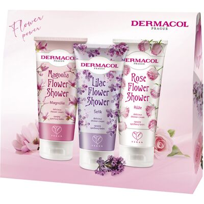 Dárková sada Dermacol Flower Care - Sprcha - Kosmetika pro Ženy Dárková sada Dermacol Flower Care - Sprcha - Kosmetika pro Ženy