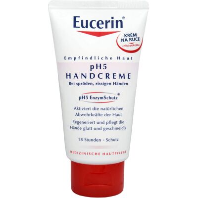 Eucerin Regenerační krém na ruce pro citlivou pokožku pH5 75 ml Eucerin Regenerační krém na ruce pro citlivou pokožku pH5 75 ml