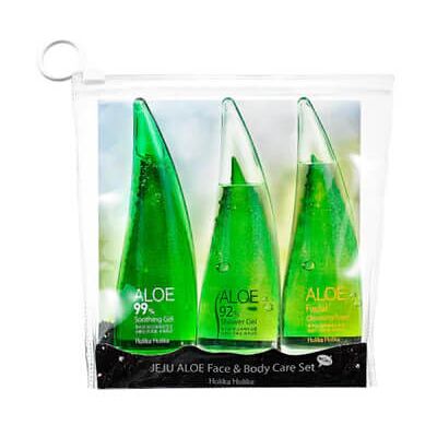 Holika Holika Dárková sada Jeju Aloe Face & Body Care Set Holika Holika Dárková sada Jeju Aloe Face & Body Care Set