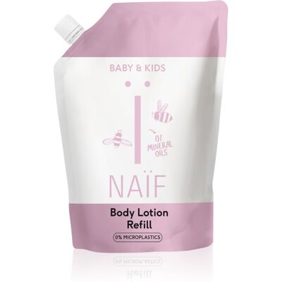 NAÏF Zjemňující tělové mléko pro děti a miminka - náhradní náplň (Body Lotion Refill) 340 ml NAÏF Zjemňující tělové mléko pro děti a miminka - náhradní náplň (Body Lotion Refill) 340 ml