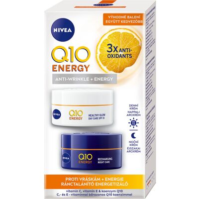 Nivea Dárková sada energizující pleťové péče Q10 Energy Nivea Dárková sada energizující pleťové péče Q10 Energy