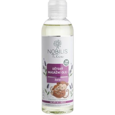 Nobilis Tilia Dětský masážní olej Žofie - Citlivý, 200ml Nobilis Tilia Dětský masážní olej Žofie - Citlivý, 200ml