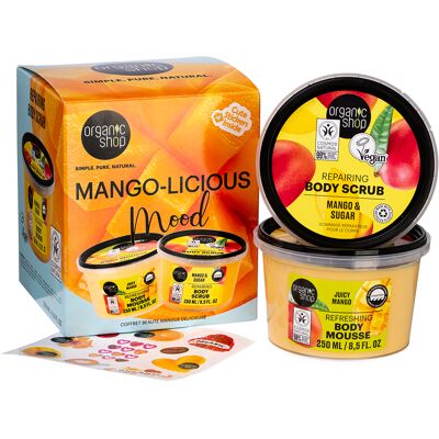 Organic Shop Dárková sada Mango-licious Mood Beauty Set Organic Shop Dárková sada Mango-licious Mood Beauty Set