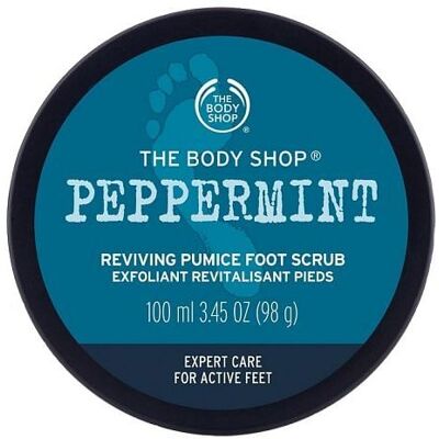 The Body Shop Chladivý peeling na nohy Peppermint (Reviving Pumice Foot Scrub) 100 ml The Body Shop Chladivý peeling na nohy Peppermint (Reviving Pumice Foot Scrub) 100 ml