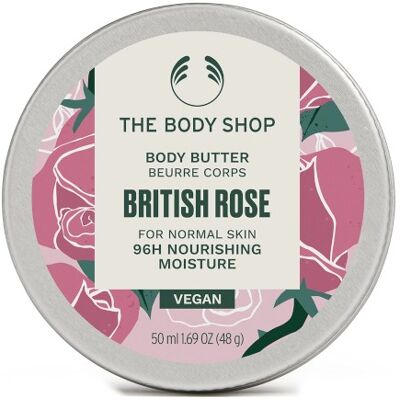 Tělové máslo British Rose od The Body Shop - Krém pro normální pokožku Tělové máslo British Rose od The Body Shop - Krém pro normální pokožku