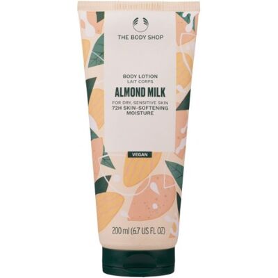 The Body Shop Mandle a med - Tělové mléko pro suchou a citlivou pokožku The Body Shop Mandle a med - Tělové mléko pro suchou a citlivou pokožku