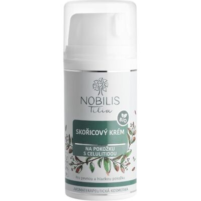 Nobilis Tilia Cinnamónová Tělová Krém - Redukce Cellulitidy - 100ml Nobilis Tilia Cinnamónová Tělová Krém - Redukce Cellulitidy - 100ml
