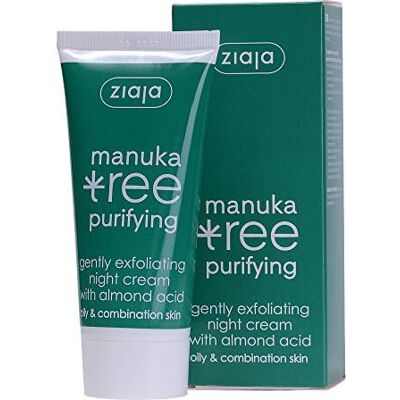 Noční krém Manuka Ziaja - Jemný exfoliační krém pro mastnou a smíšenou pleť Noční krém Manuka Ziaja - Jemný exfoliační krém pro mastnou a smíšenou pleť