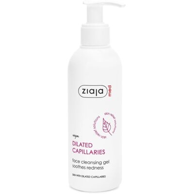 Ziaja Čisticí pleťový gel Dilated Capillaries Face Cleansing Gel 200 ml Ziaja Čisticí pleťový gel Dilated Capillaries Face Cleansing Gel 200 ml