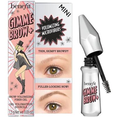 Benefit Gimme Brow Microfiber Gel na obočí - Teplý hluboký hnědý - Gel na obočí Benefit Gimme Brow Microfiber Gel na obočí - Teplý hluboký hnědý - Gel na obočí