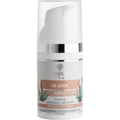 Nobilis Tilia BB krém s Aloe vera 30 ml Světlý Nobilis Tilia BB krém s Aloe vera 30 ml Světlý