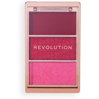 Revolution Paletka tvářenek Blush Icon Palette 10,5 g My Cherry Truth Revolution Paletka tvářenek Blush Icon Palette 10,5 g My Cherry Truth