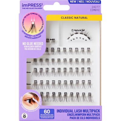 KISS Trsové řasy imPRESS Individual Lash Multipacks 01 KISS Trsové řasy imPRESS Individual Lash Multipacks 01