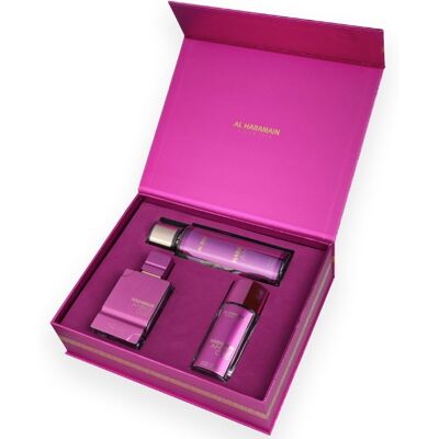 Al Haramain Amber Oud Ultra Violet - EDP 75 ml + EDP 30 ml + tělový závoj 250 ml Al Haramain Amber Oud Ultra Violet - EDP 75 ml + EDP 30 ml + tělový závoj 250 ml