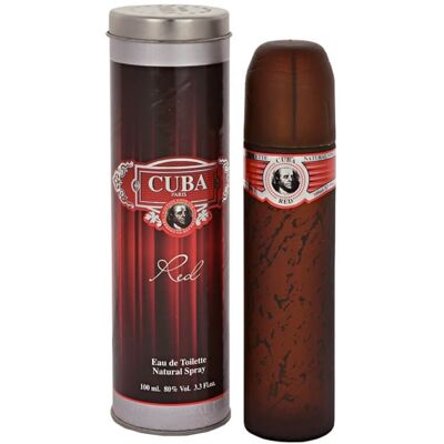 Fragluxe Cuba Red Eau de Toilette Spray pro Muže - 100ml Fragluxe Cuba Red Eau de Toilette Spray pro Muže - 100ml