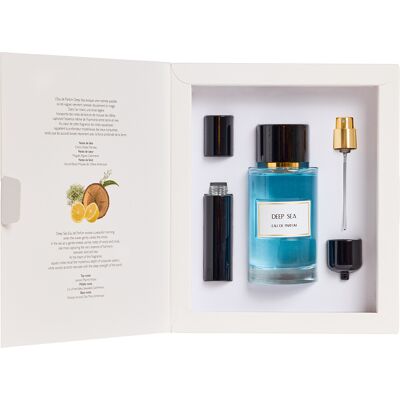 Jeanne Arthes Deep Sea - EDP 100 ml + plnitelný flakon Jeanne Arthes Deep Sea - EDP 100 ml + plnitelný flakon