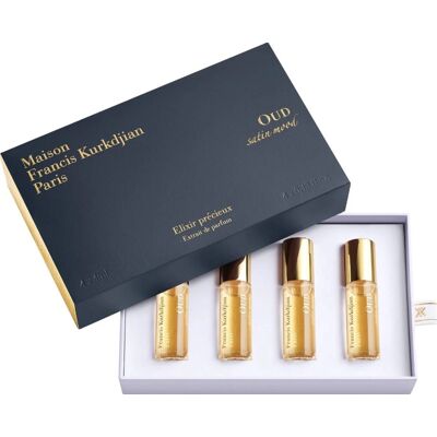 Maison Francis Kurkdjian Oud Satin Mood - Sada parfémů - 4 x 4ml Maison Francis Kurkdjian Oud Satin Mood - Sada parfémů - 4 x 4ml