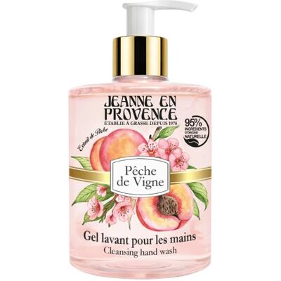 Jeanne En Provence Pêche De Vigne - mýdlo na ruce 500 ml Jeanne En Provence Pêche De Vigne - mýdlo na ruce 500 ml