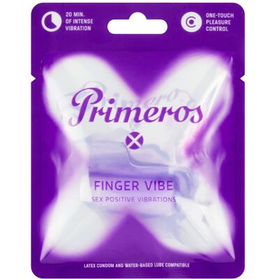 Primeros Vibrační náprstek Finger Vibe 1 ks Primeros Vibrační náprstek Finger Vibe 1 ks
