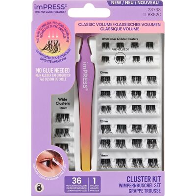 KISS Umělé řasy imPRESS Press on Falsies Kit 02C KISS Umělé řasy imPRESS Press on Falsies Kit 02C