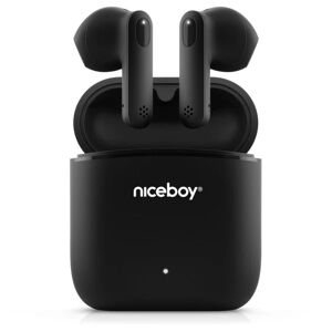 Niceboy True Wireless sluchátka Niceboy Hive Beans, černá