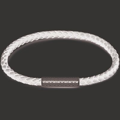 Calvin Klein Moderní kožený náramek Braided 35000101 Calvin Klein Moderní kožený náramek Braided 35000101